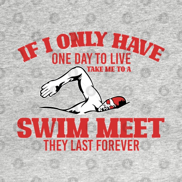 Swimming Competition Funny Novelty Tshirt by StreetDesigns